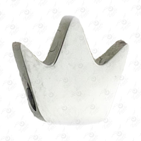Dije de acero de corona 10 unidades por pieza modelo n°1